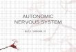 Autonomic nervous system in psychiatry