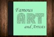 Famous art and artists e book