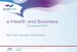 Marc Kalf: E-health and business