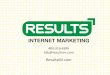 Results Internet Marketing Brand Optimization PowerPoint