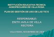 InstitucióN Educativa Tecnica Agropecuaria De Villa Rosa