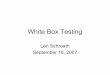 White box testing-200709