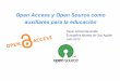 open acces and open source