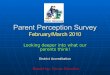 Parent Survey Results PowerPoint