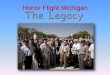 Honor Flight Michigan Legacy Support