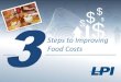 3 Steps To Improving Food Costs
