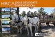 2013 delegate orientation