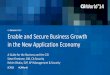Enable and Secure Business Growth in the New Application Economy