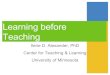Mini-Teaching Session / Learning 3x3 Presentation Samples