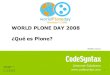 Qu© es Plone - World Plone Day 2008