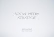 Social Media - Strategy - Community Management (Ichec-Entreprises) novembre 2014