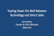 Tech Coming To Direct Sales - Tearing Down the Wall by isocket