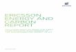 Carbon and Energy Report: National Assessment of the Environmental Impact of ICT