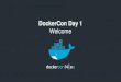 Opening words at DockerCon Europe by Ben Golub