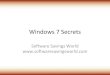 Software savings world windows 7 keys