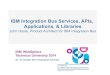 WTUI15 - IBM Integration Bus Services, APIs, Applications and Libraries