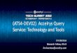 (ATS4-DEV02) Accelrys Query Service: Technology and Tools
