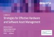 Strategies for Effective Hardware and Software Asset Management