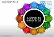 Calendar 2011 powerpoint ppt templates