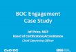 BOC Member Engagement Case Study
