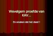 Wevelgem Proefde Van Kav