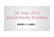 Social Media klubben  - Pretty social media