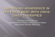 Improving Adherence in HIV Treatment with Once-Daily Therapies