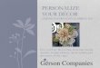 Gerson International Floral DIY Decor Program