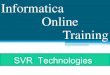 Informatica online training by svr