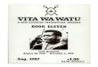Vita Wa Watu: A New Afrikan Theoretical Journal Book Eleven