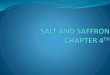 Salt and saffron capter 4th