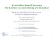 Decision CAMP 2014 - Benjamin Grosof Janine Bloomfield - Explanation-based E-Learning