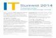 IT summit 2014-program