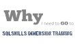 Why I Want To Attend The SQLSkills Immersion Training