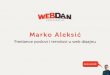 Marko Aleksić - Freelance poslovi i web trendovi