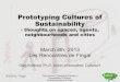Oleg koefoed les rencontres prototyping cultures of sustainability in cities, spaces and neighbourhoods