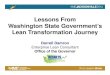 Lessons from washington state governments lean transformation journey   ame jacksonville 11-12-14