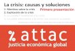 Crisis económica: causas y soluciones (primera parte)