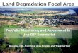 GEF - Land Degradation Focal Area