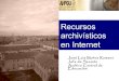 Recursos archivísticos en Internet Castilla-La Mancha