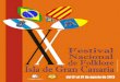 Programa xx festival folclórico isla de gran canaria