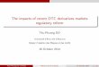 The impacts of recent OTC derivatives markets regulatory reform