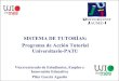 Seminario acogida - Buenas prácticas Pilar García (UJI) - Sistema de tutorías