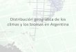 Climas y biomas de Argentina