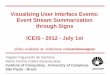 ICEIS 2012 - VISUALIZING USER INTERFACE EVENTS: Event Stream Summarization through Signs
