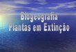 Biogeografia - Plantas Em Extinção