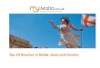 Top 10 Beaches in Malta, Gozo and Comino