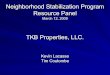 Neighborhood Stabilization Program1