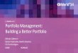 Portfolio Management: Building a Better Portfolio