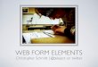 Web Form Design (Web Visions 2009)